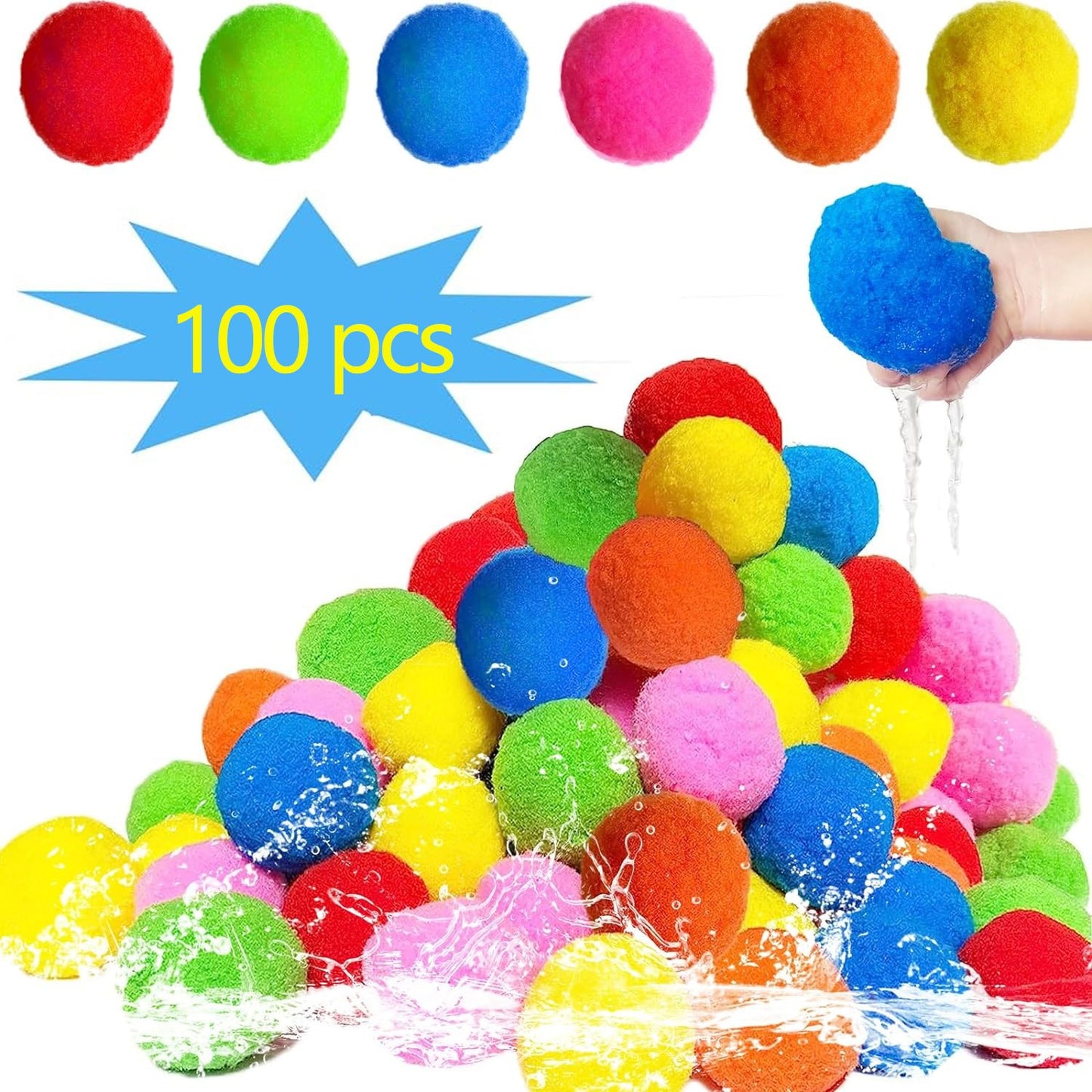 Water Sponge Balls