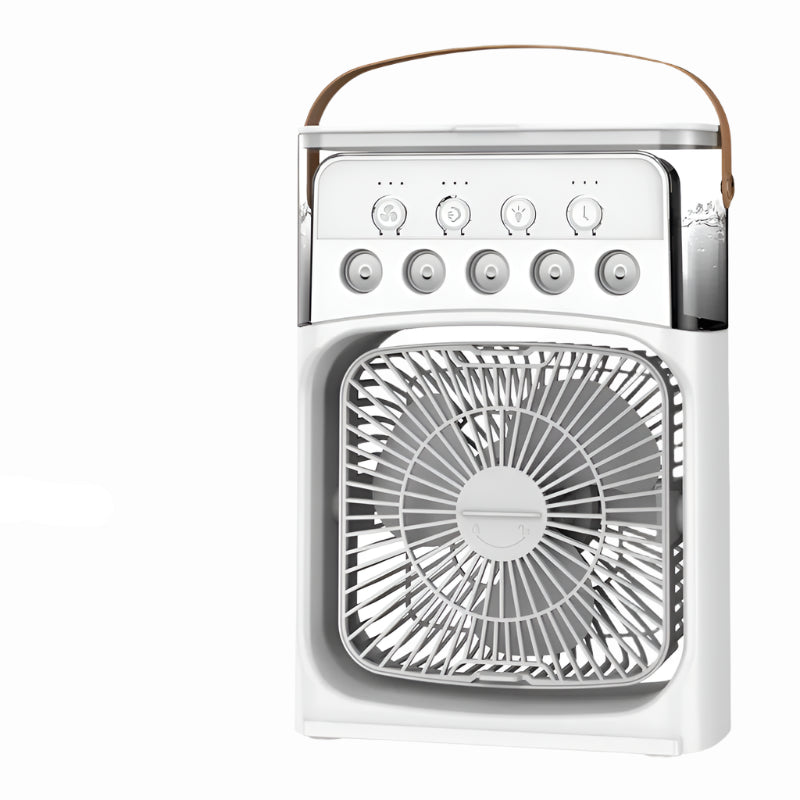 Portable air conditioning fan