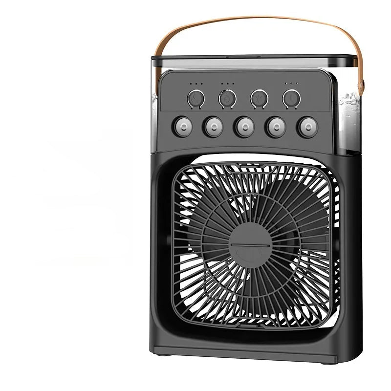 Portable air conditioning fan