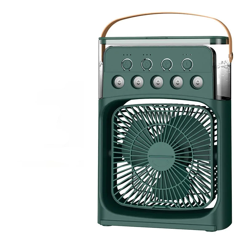 Portable air conditioning fan