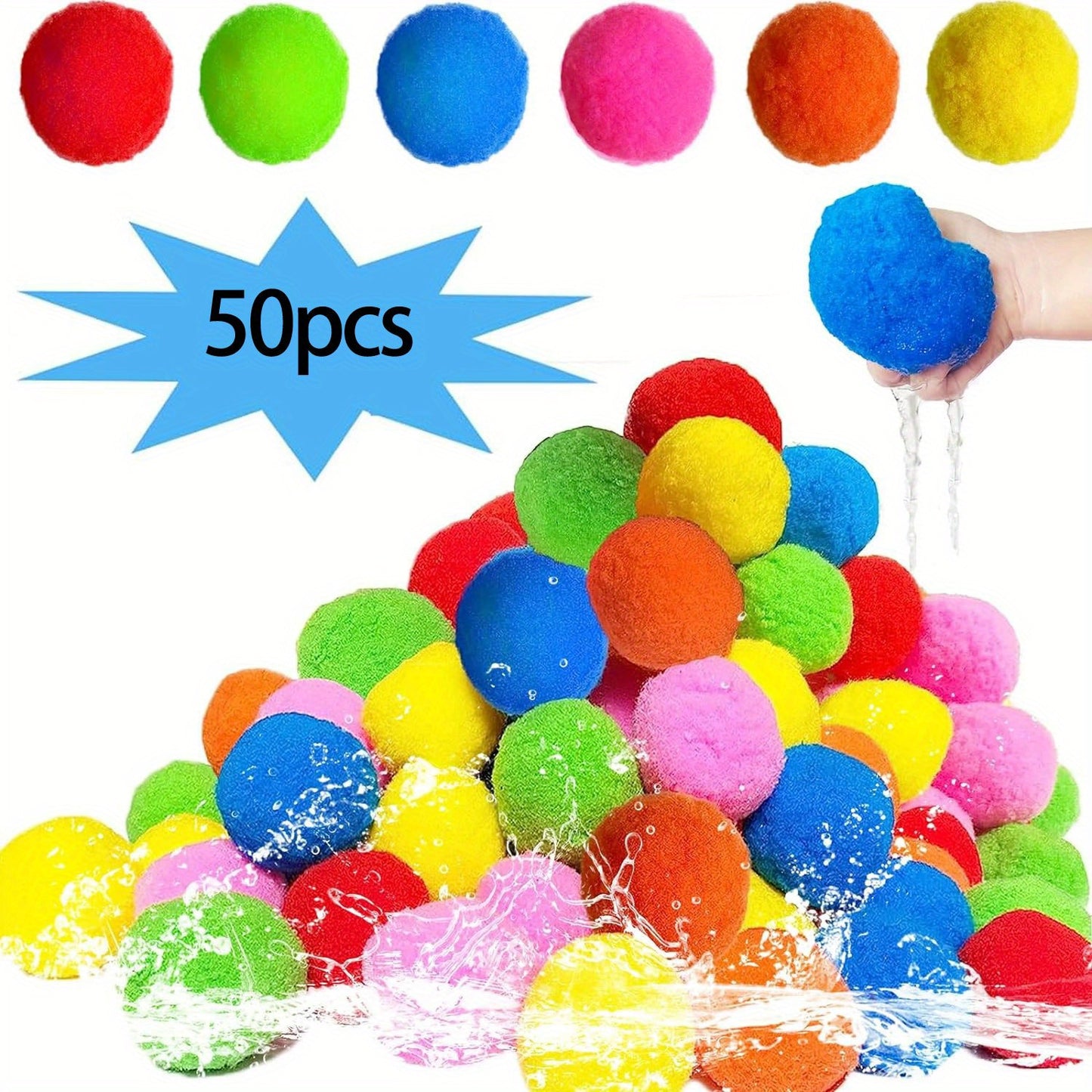 Water Sponge Balls